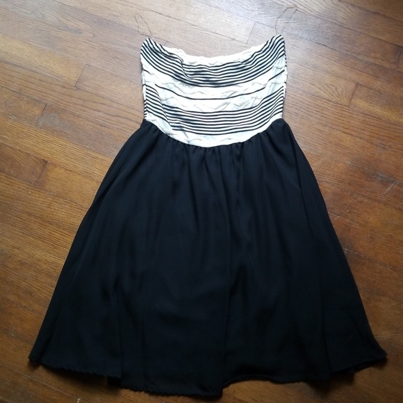 The Blossom Apparel Dresses & Skirts - LASTStrapless dress or cover up with chiffon skirt